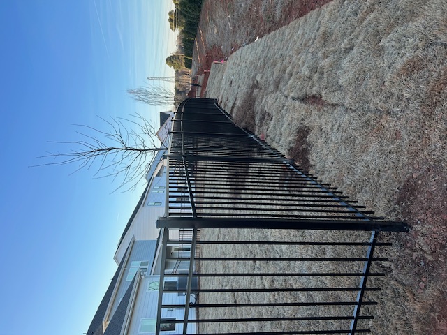 Privacy Fence & Sod project by Andrew's Landscaping in the Charlotte NC area