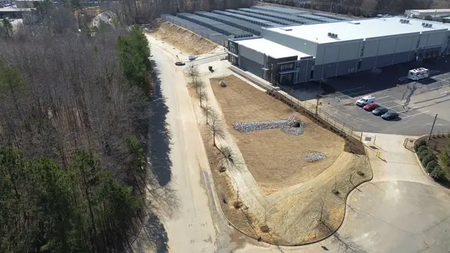 Sod & Irrigation project by Andrew's Landscaping in the Charlotte NC area
